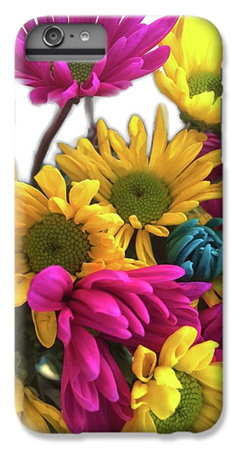 Pink and Yellow Daisies - Phone Case