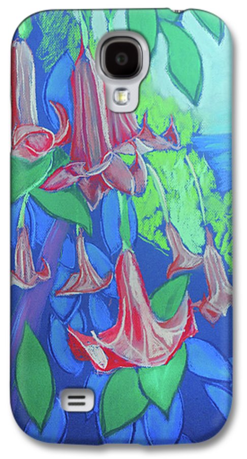Pink Angels Trumpet Flowers Pastel - Phone Case