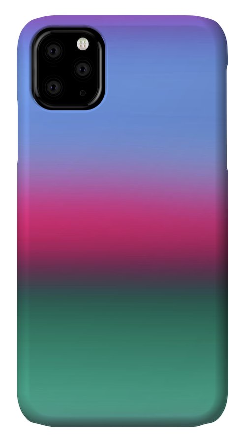 Pink Blue Green Gradient - Phone Case