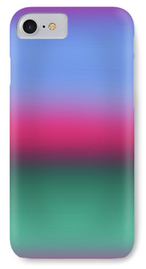 Pink Blue Green Gradient - Phone Case