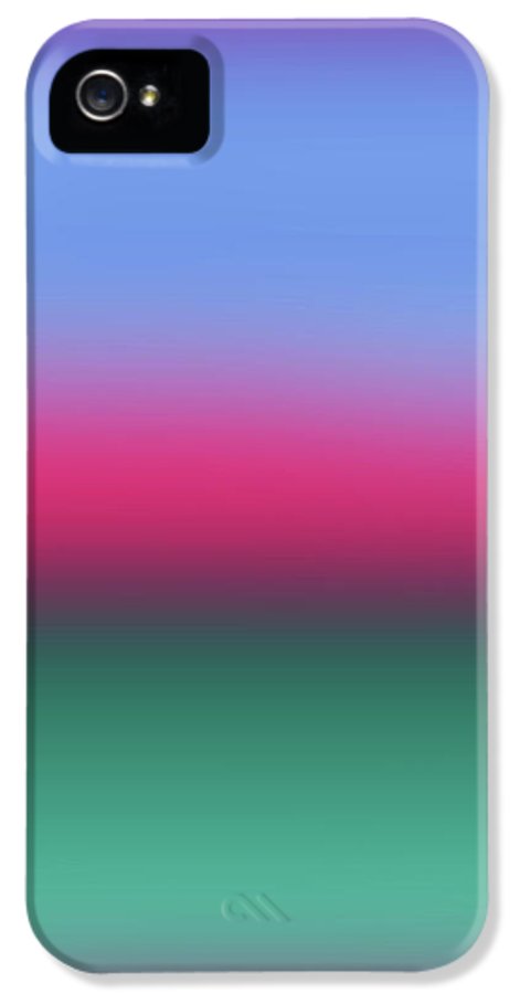 Pink Blue Green Gradient - Phone Case