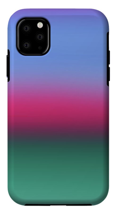 Pink Blue Green Gradient - Phone Case