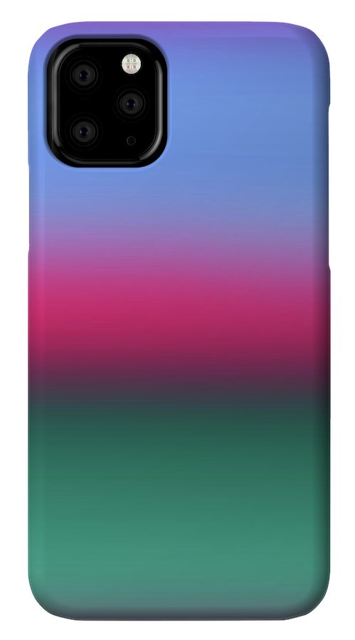 Pink Blue Green Gradient - Phone Case