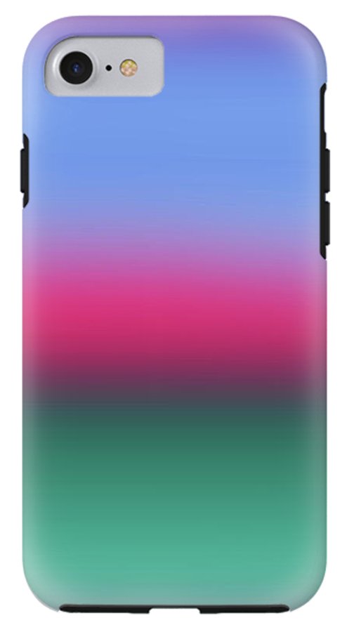 Pink Blue Green Gradient - Phone Case