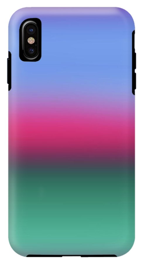 Pink Blue Green Gradient - Phone Case