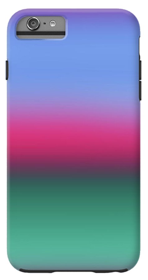 Pink Blue Green Gradient - Phone Case