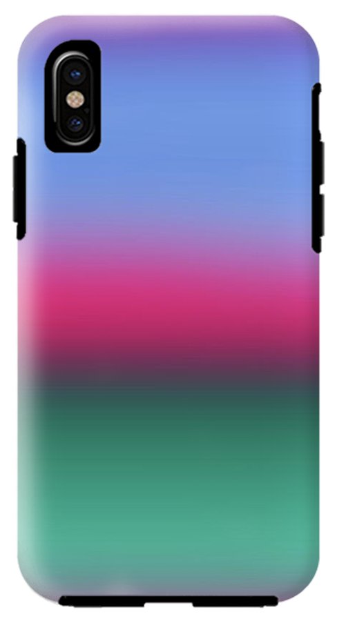 Pink Blue Green Gradient - Phone Case