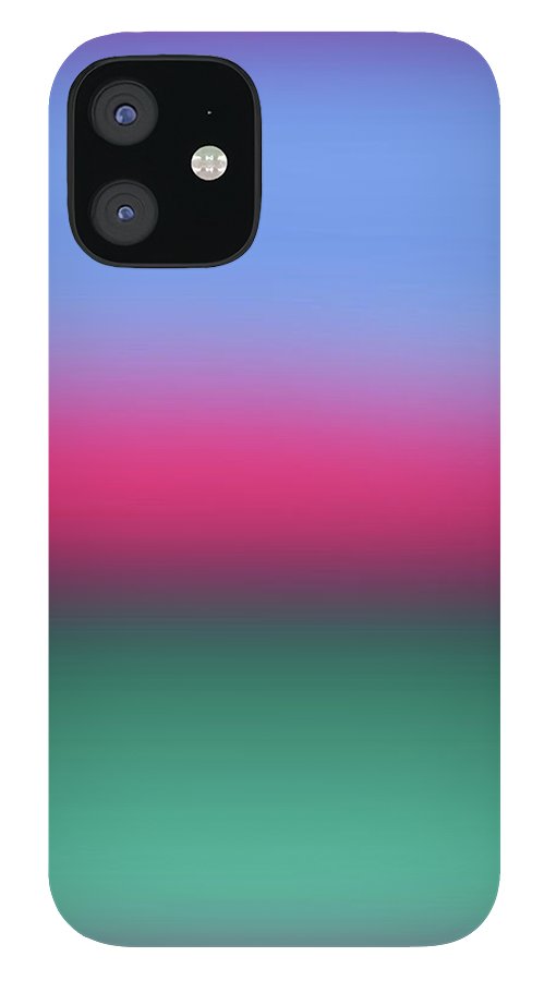 Pink Blue Green Gradient - Phone Case