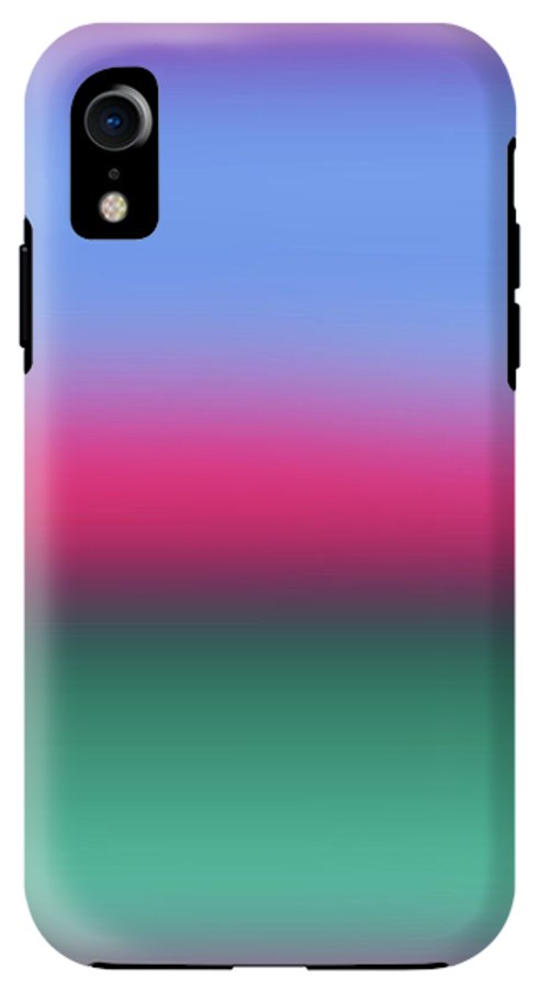Pink Blue Green Gradient - Phone Case