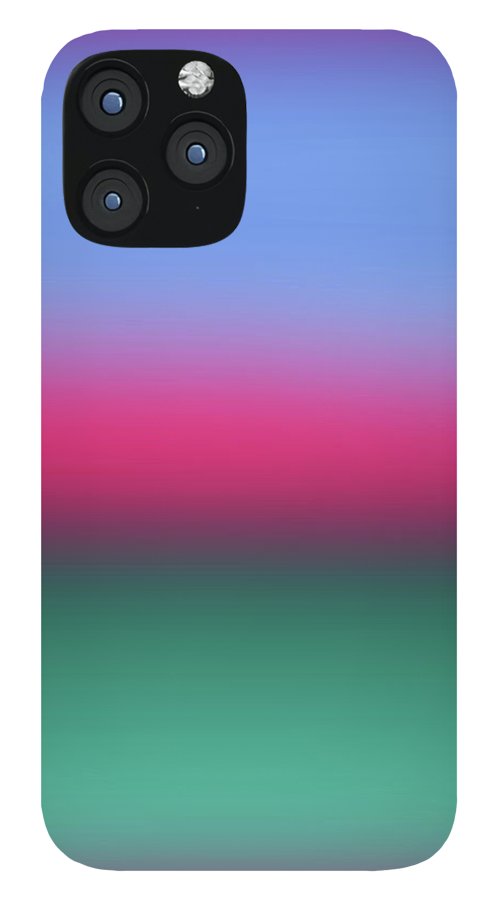Pink Blue Green Gradient - Phone Case