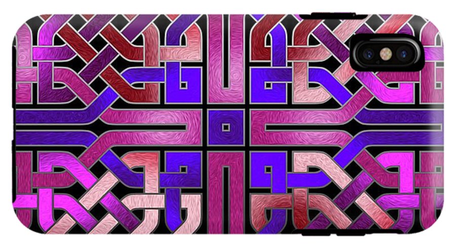 Pink Celtic Knot Square - Phone Case