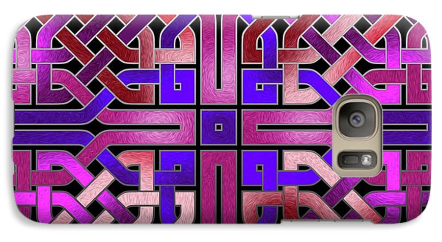Pink Celtic Knot Square - Phone Case