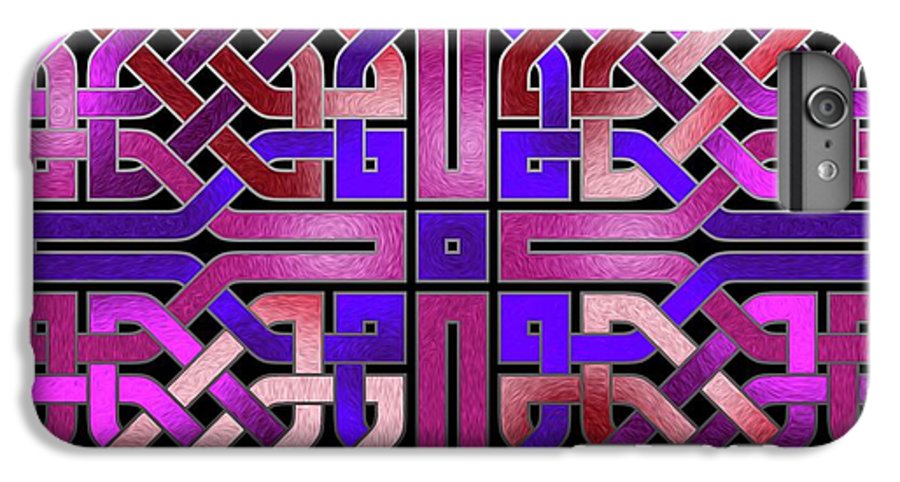 Pink Celtic Knot Square - Phone Case