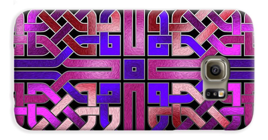 Pink Celtic Knot Square - Phone Case