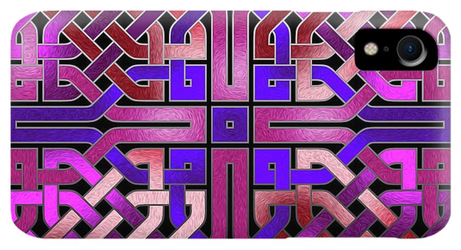 Pink Celtic Knot Square - Phone Case