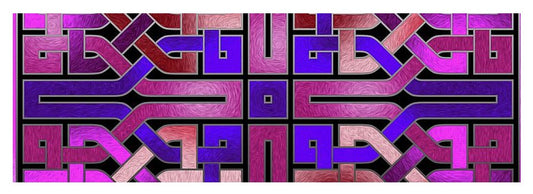 Pink Celtic Knot Square - Yoga Mat