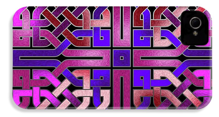 Pink Celtic Knot Square - Phone Case
