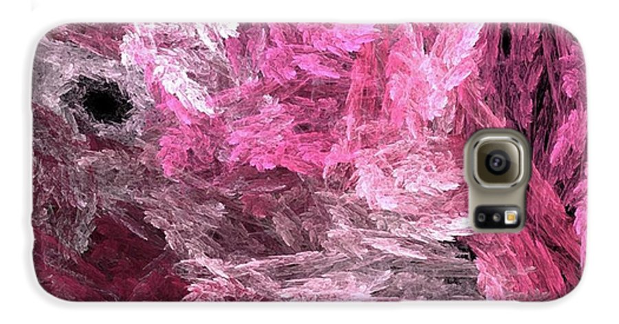 Pink Crystal Fractal - Phone Case