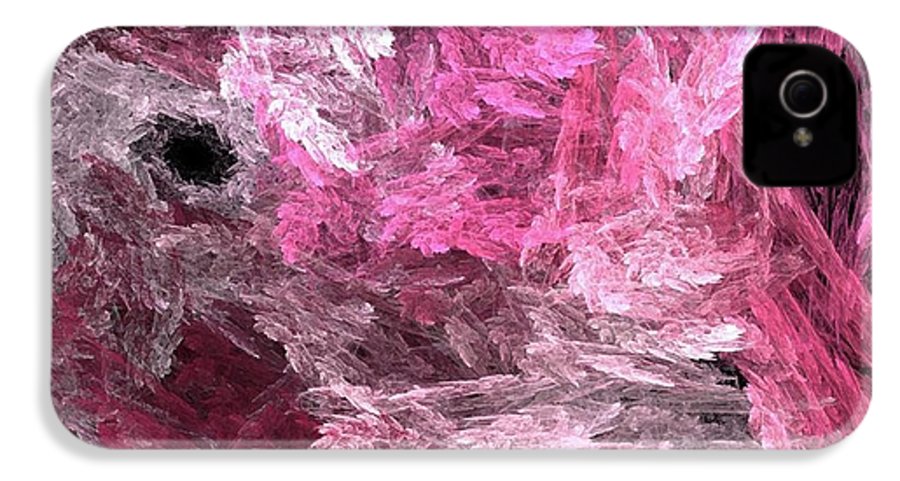 Pink Crystal Fractal - Phone Case