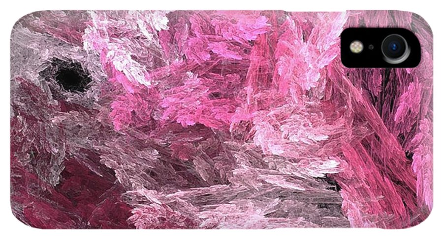 Pink Crystal Fractal - Phone Case