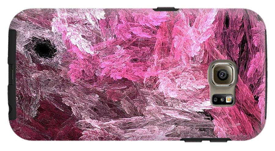 Pink Crystal Fractal - Phone Case