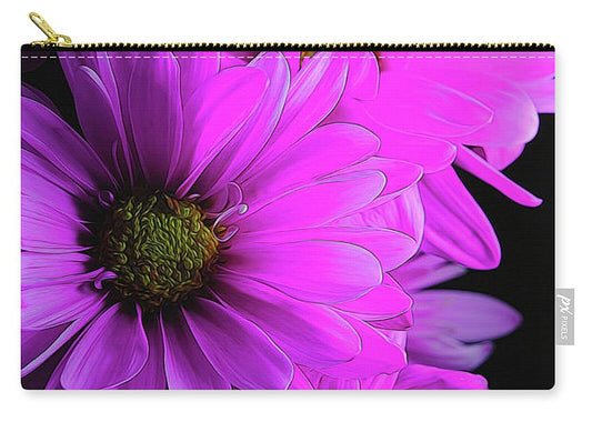 Pink Daisies - Carry-All Pouch