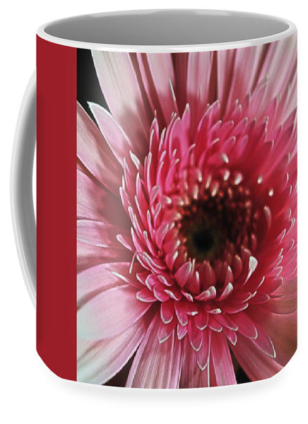 Pink Daisy Close Up - Mug