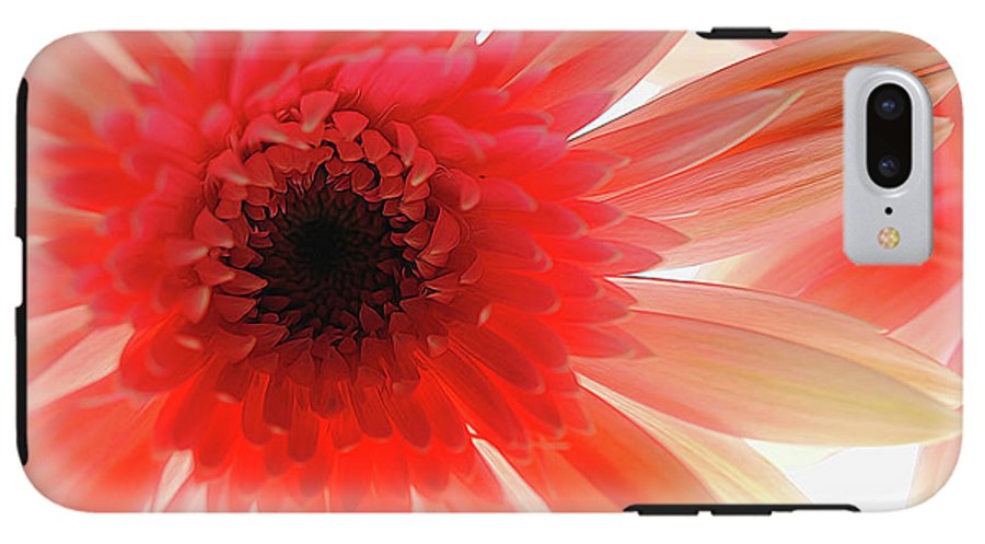 Pink Daisy On Light - Phone Case