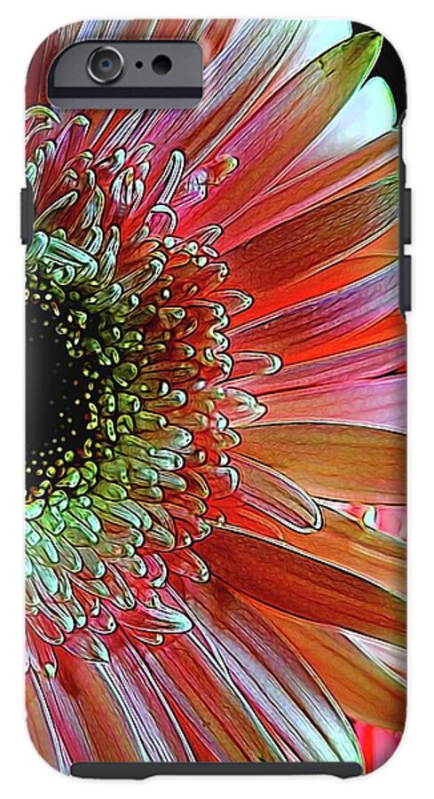 Pink Daisy Sideview - Phone Case