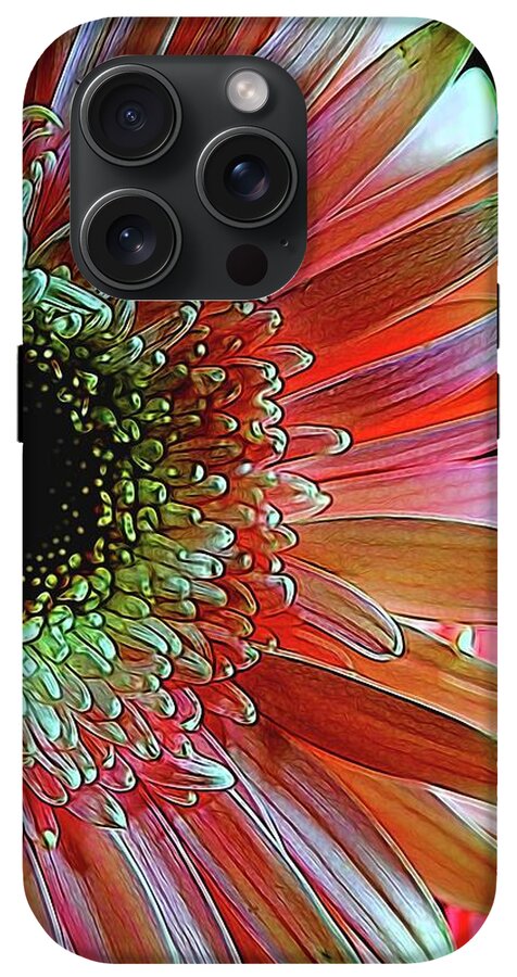 Pink Daisy Sideview - Phone Case