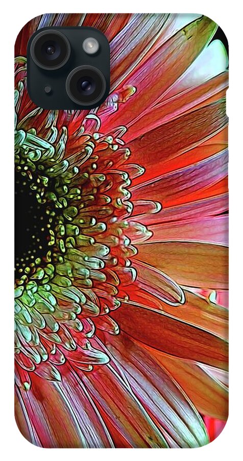 Pink Daisy Sideview - Phone Case