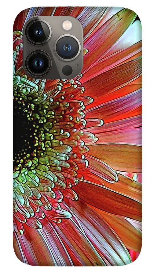 Pink Daisy Sideview - Phone Case