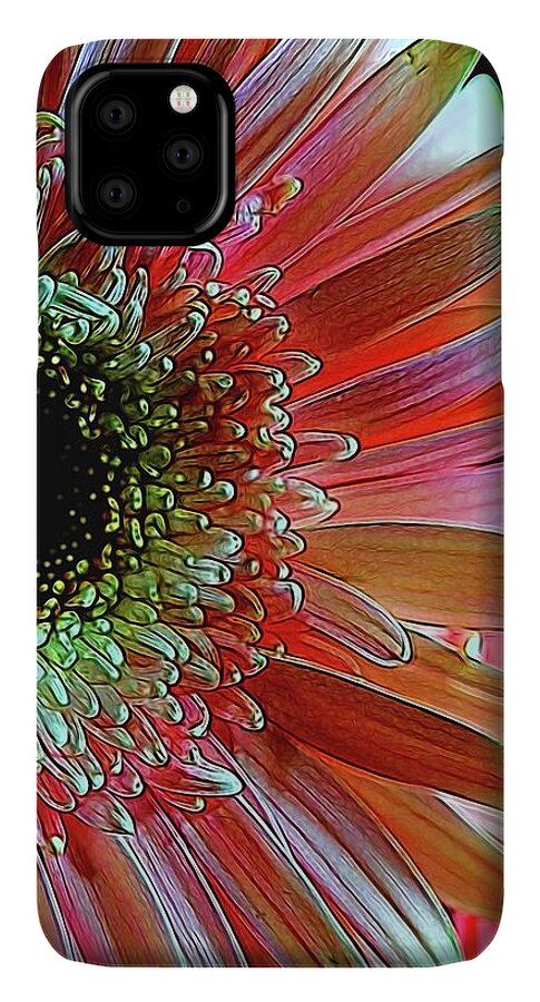 Pink Daisy Sideview - Phone Case