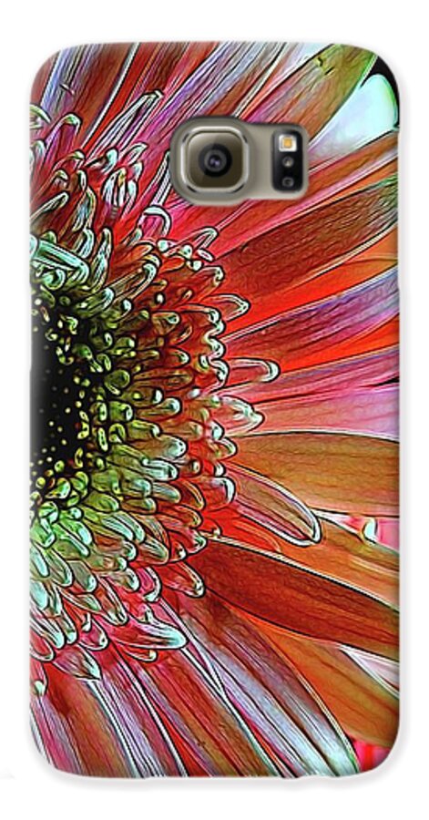 Pink Daisy Sideview - Phone Case