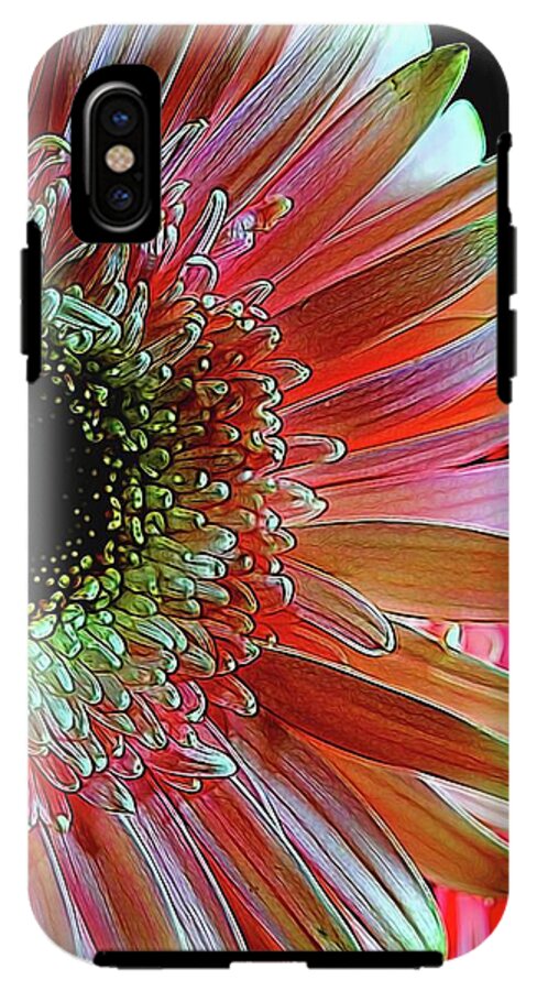 Pink Daisy Sideview - Phone Case