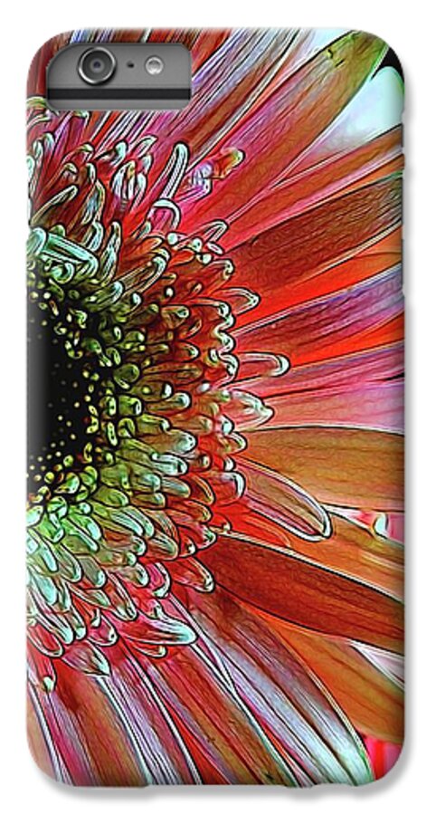 Pink Daisy Sideview - Phone Case