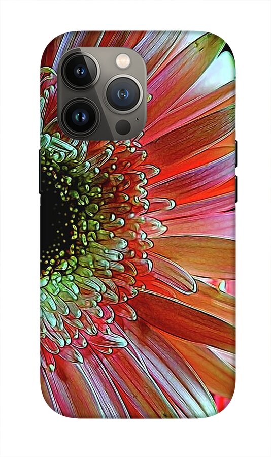 Pink Daisy Sideview - Phone Case