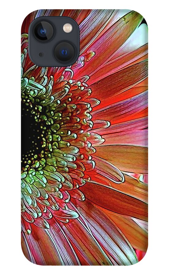 Pink Daisy Sideview - Phone Case