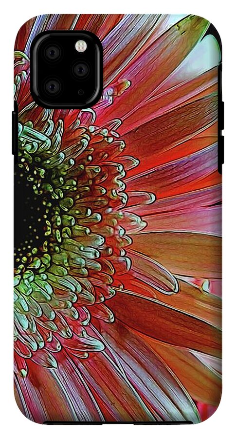 Pink Daisy Sideview - Phone Case
