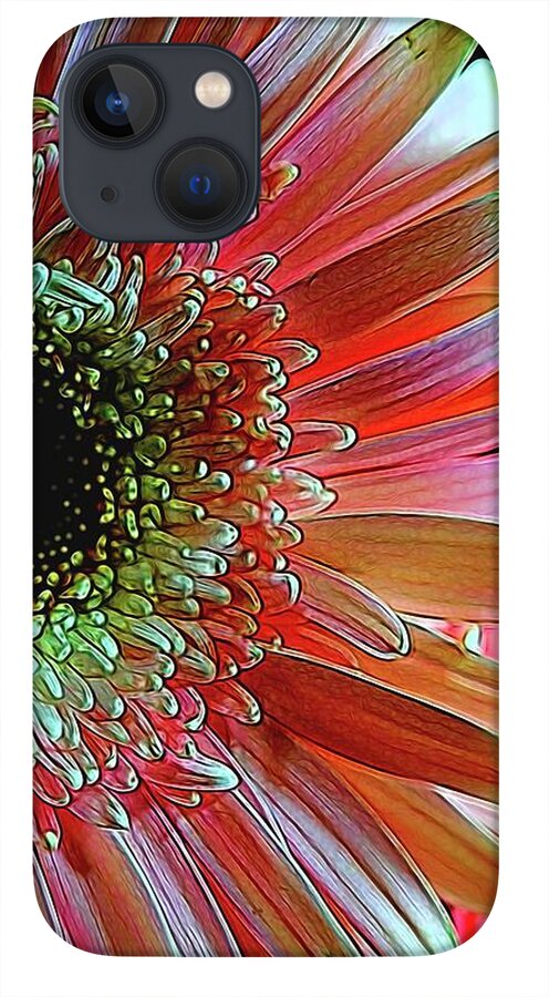 Pink Daisy Sideview - Phone Case