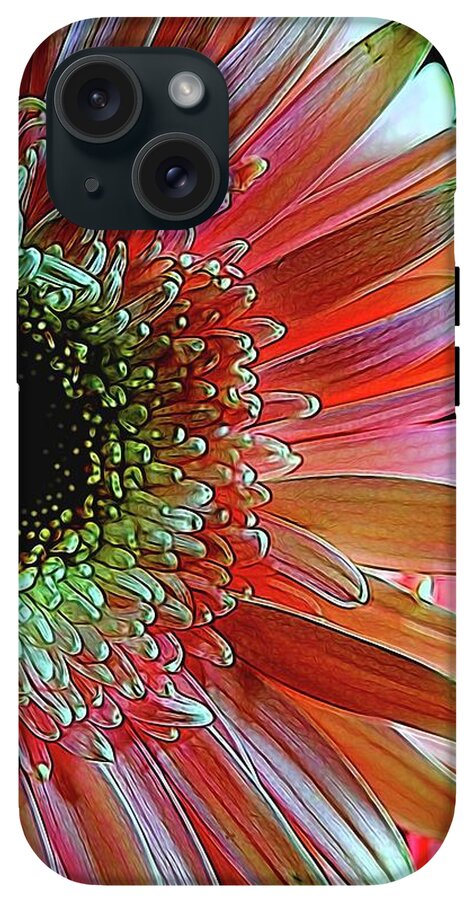 Pink Daisy Sideview - Phone Case