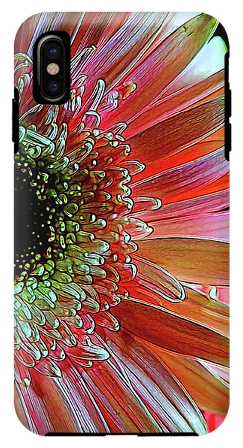 Pink Daisy Sideview - Phone Case