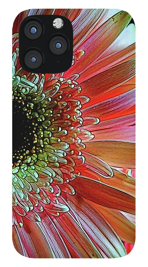 Pink Daisy Sideview - Phone Case