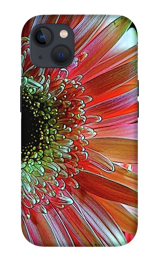 Pink Daisy Sideview - Phone Case