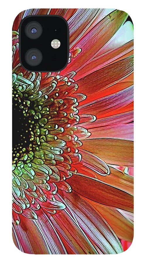 Pink Daisy Sideview - Phone Case