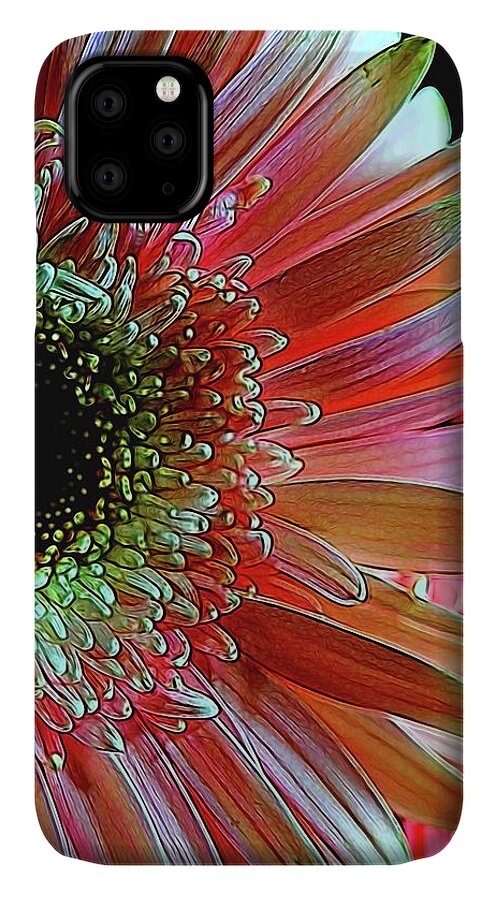 Pink Daisy Sideview - Phone Case