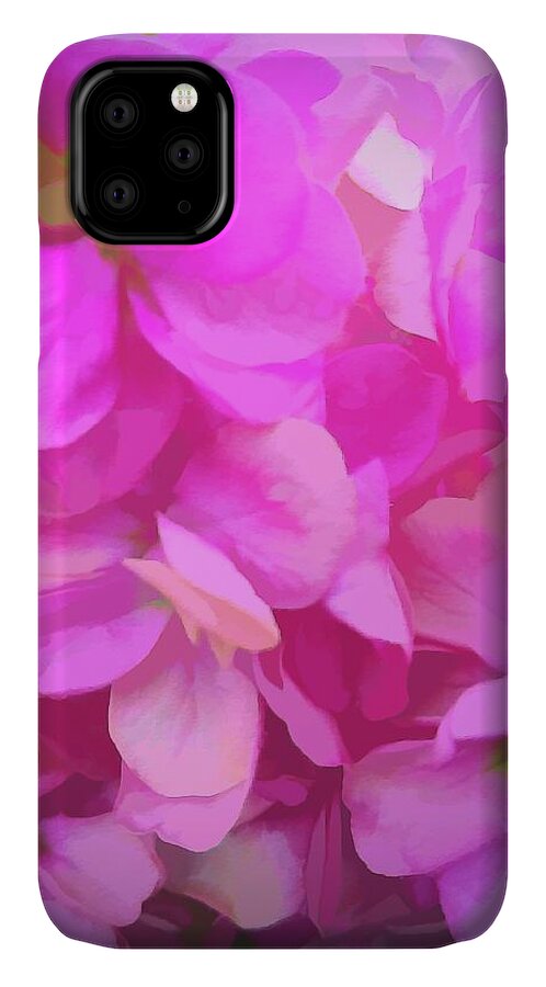 Pink Flower Background - Phone Case