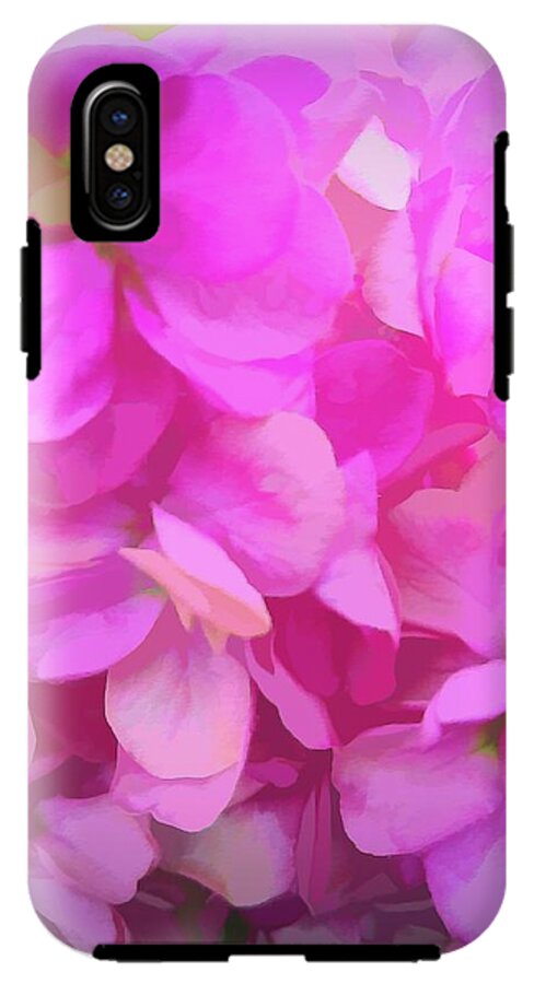 Pink Flower Background - Phone Case