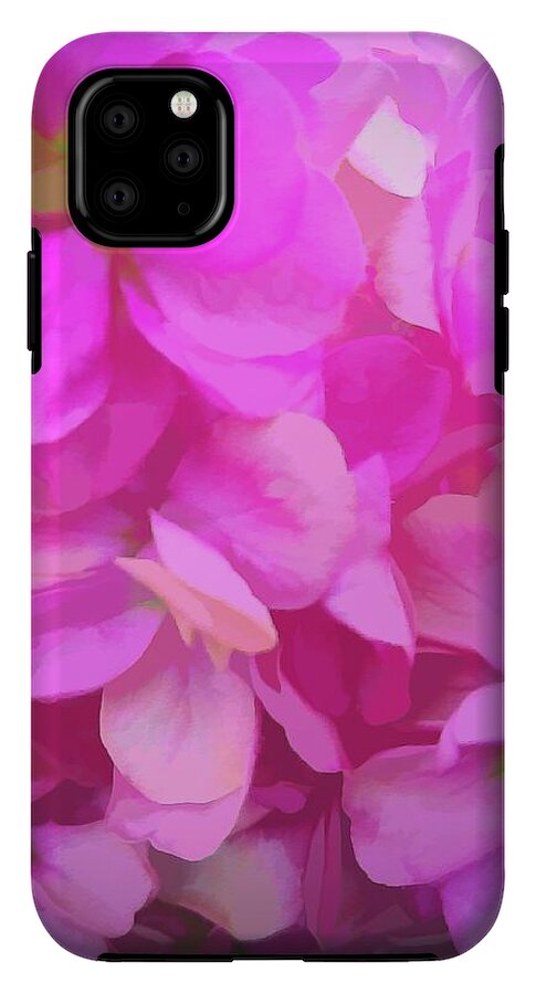 Pink Flower Background - Phone Case