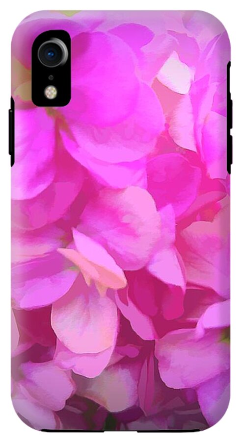 Pink Flower Background - Phone Case